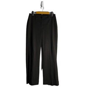 Tristan & Iseut Women's Brown Straight Leg Formal Pants